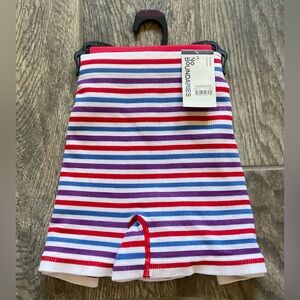 New 2 Pairs Nobo Seamless Boyshort Panties Size XL or XXL Stripes & Melon